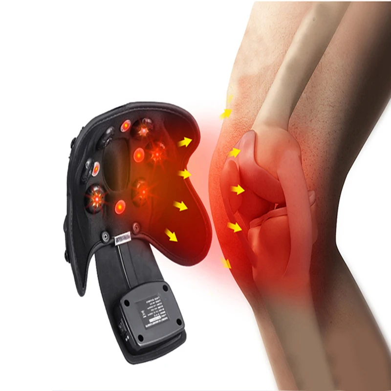 

Knee Massager Infared Heat Magnetic Effect Knee Massage Electric Kneepad Adjustable Temperature Relieve Rheumatic Pain Keep Warm