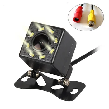 

Universal 8 LED Rear View Camera 12V Night Vision Waterproof Car Camera Back Up Rearview Reversing Camera