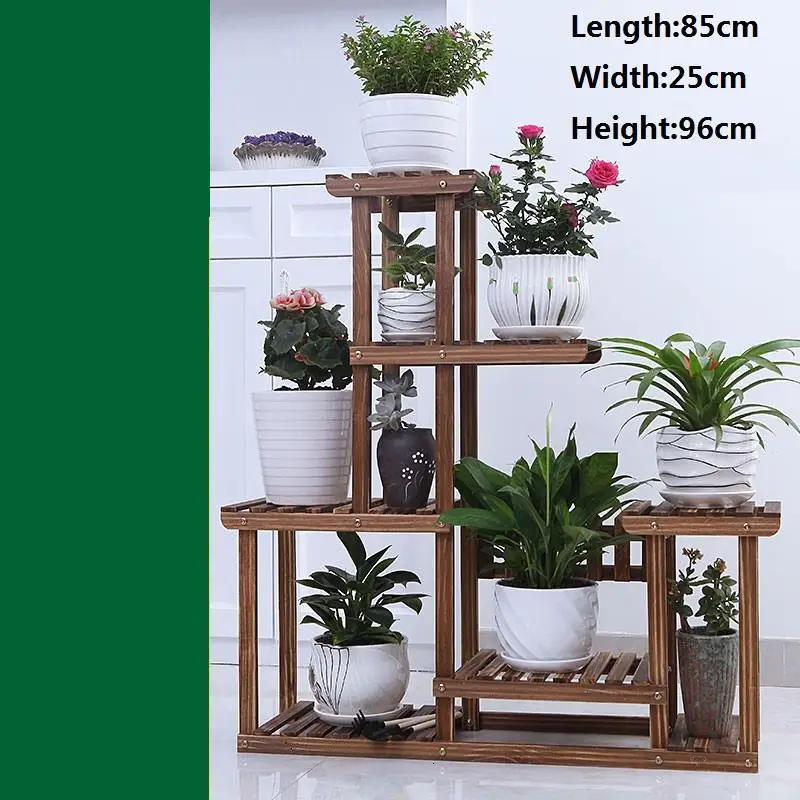 MODEL F Etagere Планте Крытый горшок Terraza для Estante Para Flores стол балкон полка открытый цветок Stojak Na Kwiaty завод Стенд - Цвет: MODEL F