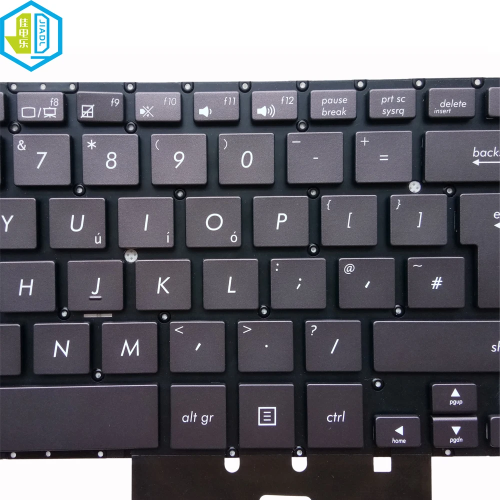 Teclado para Notebook Asus Zenbook Reino Unido gb Ux32 Ux32a Ux32la Ux32ln Ux32v Ux32vd Teclados de Substituição 0knb03625uk00 9z.n8jbu.60u - Imagem 2