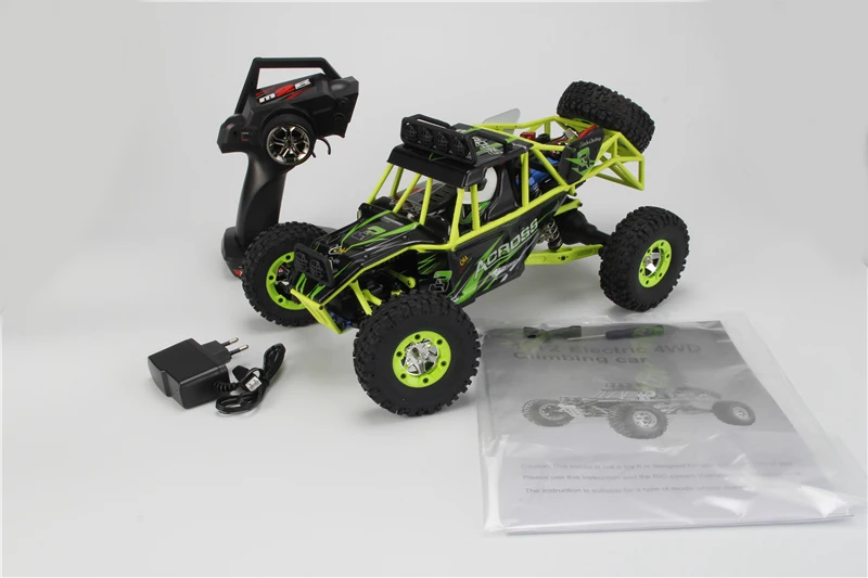 Wltoys 12428 RC автомобиль 1/12 Масштаб 2,4 г Электрический 4WD автомобиль с дистанционным управлением 50 км/ч высокая скорость RC альпинистский автомобиль внедорожник