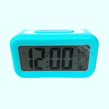 

Student Clock Night Light Mute Children Simple Small Alarm Clock Intelligent Modern Electronic Bedside Clock
