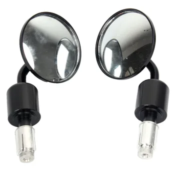 

22mm Motorcycle Universal Handle Bar End Rear View Mirrors Fit Honda XL1000V/700V/125V NT700V For Kawasaki Z1000/750 ER-6F/N