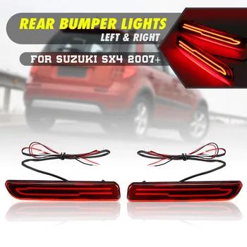 

2 Function Led Reflector Light for Suzuki SX4 2007-2018 Reflector Light Rear Bumper Brake drive Lamp Light Styling Accessories