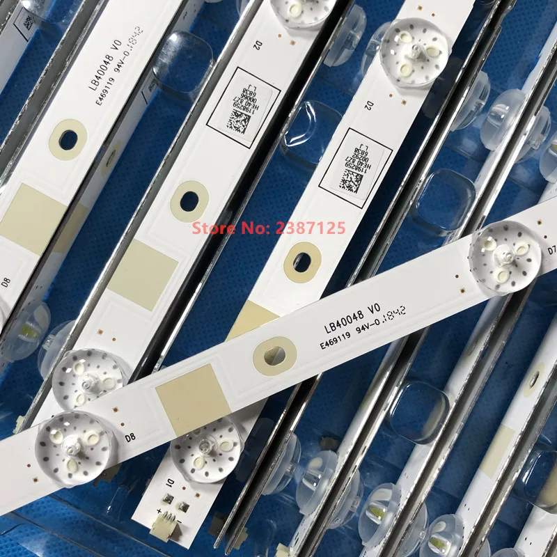 3 шт. 40 дюймов 760 мм светодиодный полосы для JHD400N2F31 JHD400N2F31-TXL1QL LC-40LB601U