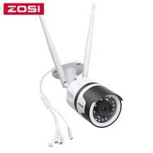 ZOSI C190 Pro 5MP 2.4/5GHz nadzoru wideo WiFi bezprzewodowa kamera IP, wodoodporny, wykrywanie człowieka, kolor Night Vision,2-Way Audio