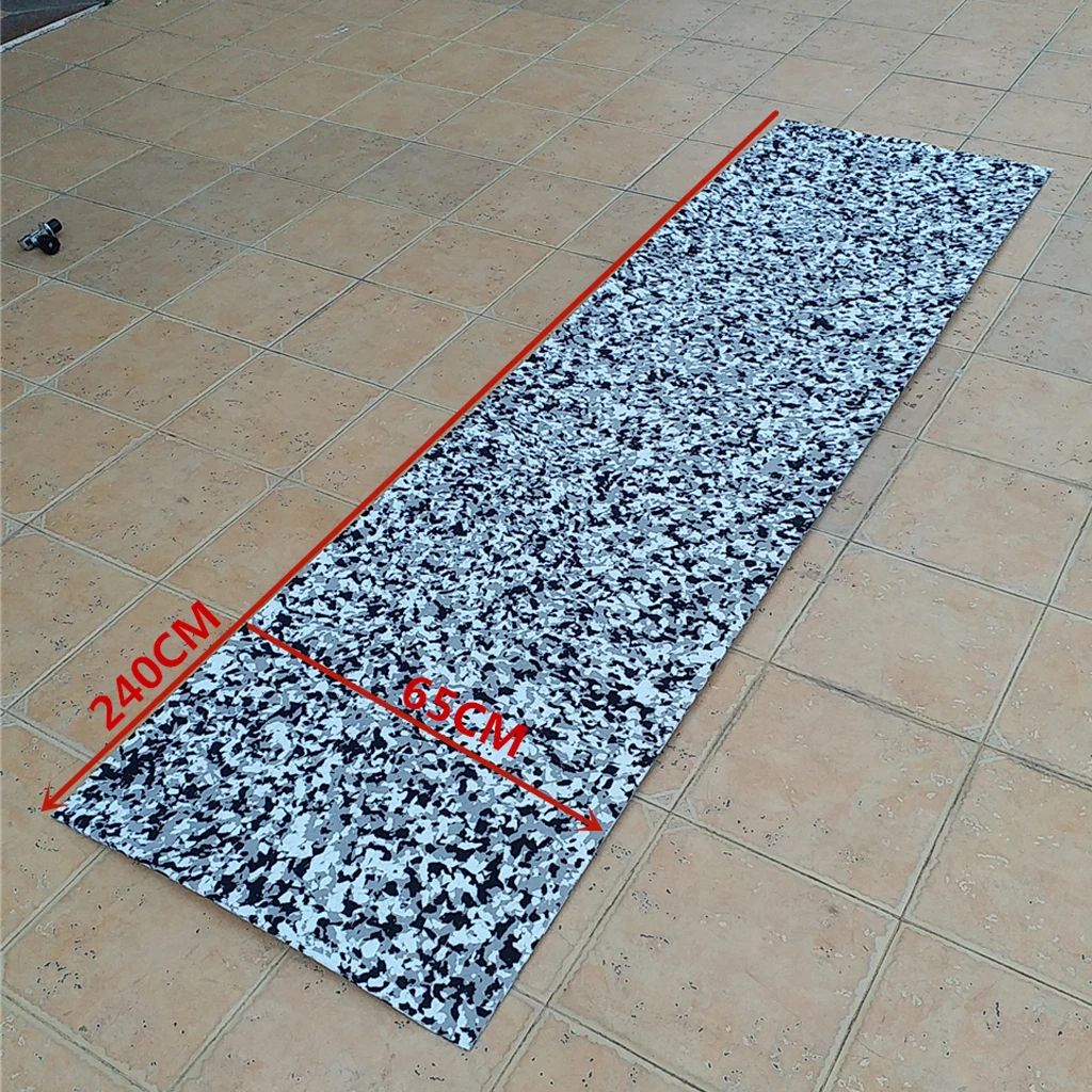Non-Slip EVA Traction Pad Deck Grip Mat 95in x 26in Trimmable EVA Sheet for Water Sports Boat Kayak Skimboard Surfboard SUP