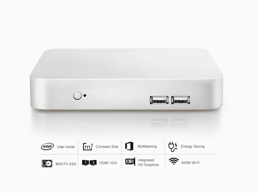 XCY мини ПК Intel Celeron J1900 N2810 компьютер Minipc офисный компьютер Linux Win 10 7 HDMI wifi USB Minipc Linux тонкий клиент Micro