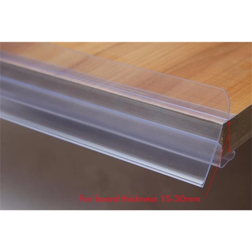 Papan Kayu Shelf Label Holder Strip Rak: Pemegang Tanda ...