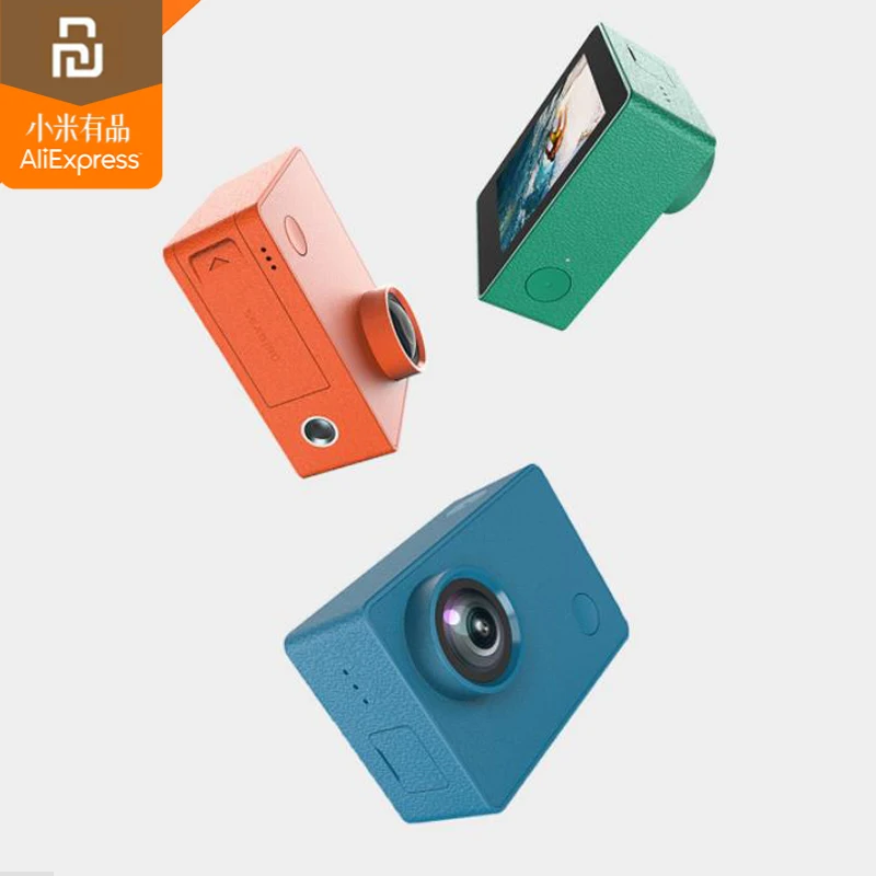 Спортивная камера Xiaomi mijia 4K SEABIRD 2 01 миллиона пикселей 4K/30 кадров поддержка SDIO3.0
