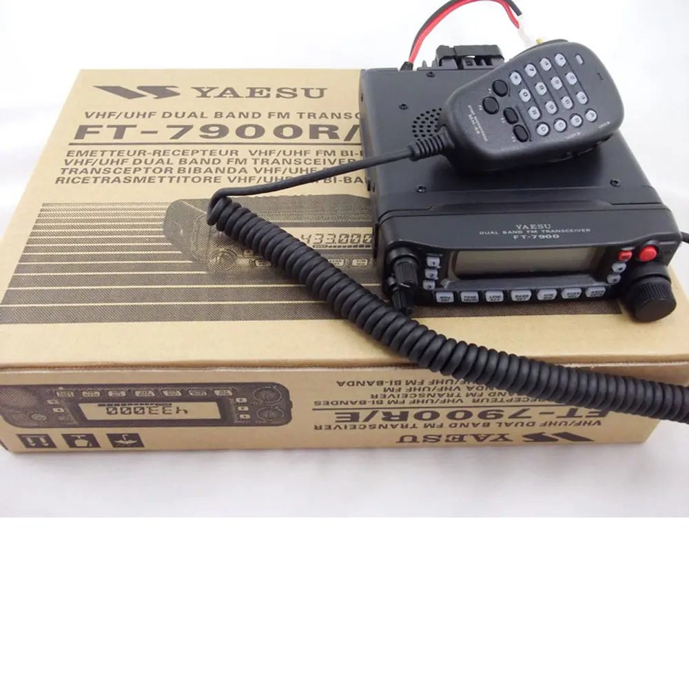 YAESU FT-7900R 50 Вт высокомощный двухдиапазонный FM-трансивер 2 метра 70 см мобильный