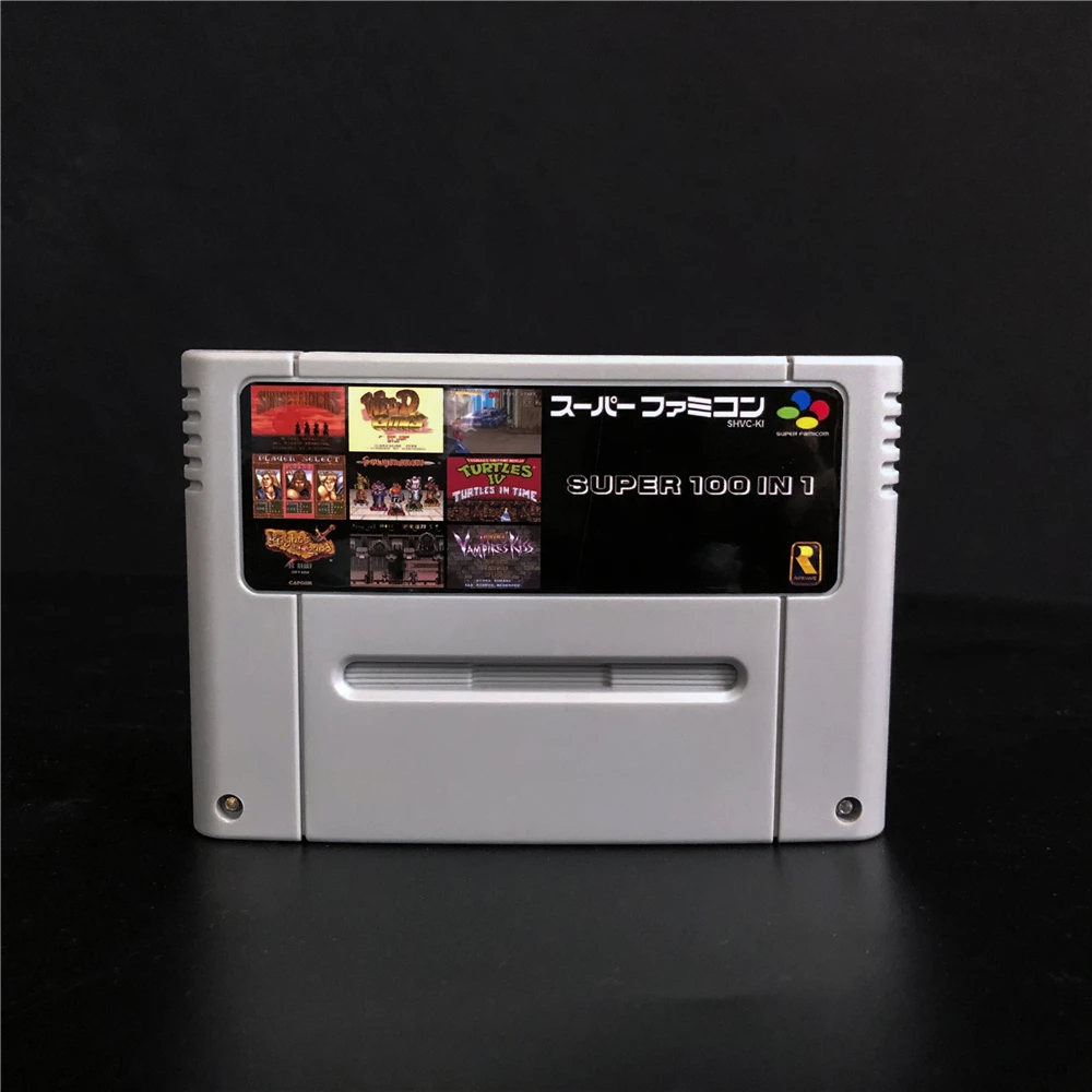 Супер 100 в 1 для японских видеоигр картридж с играми Castlevania Dracula X IV контр III
