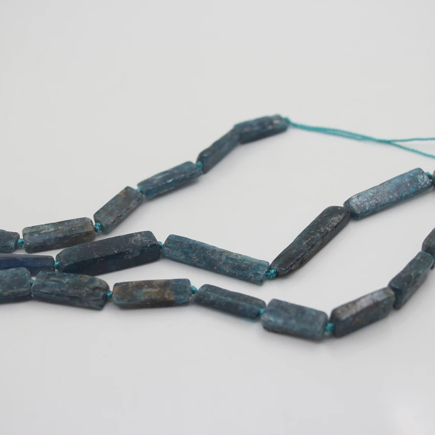 Natural Blue Kyanite Raw Stone Nugget Gravel Loose Beads Nugget Slice Bead Stone, Used for Ring Necklace/Earring Jewelry Making