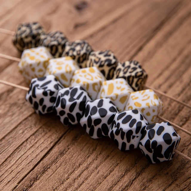 17mm 10pc Silicone Beads DIY Baby Teething Necklace Making Accessories BPA Free Soft Beads Baby Teether New Color 5