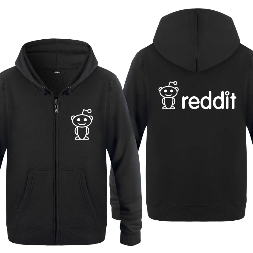 HEY BAT Милый Reddit инопланетяне толстовки, новинка Для мужчин Для мужчин s с капюшоном и застежкой-молнией Флисовые толстовки кардиганы - Цвет: HEY BAT