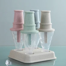 Морозильная камера конус кухонный инструмент фруктовый сок Лето Мороженое Плесень изготовление мини дома DIY милый мультфильм пшеничная соломинка фруктовое мороженое