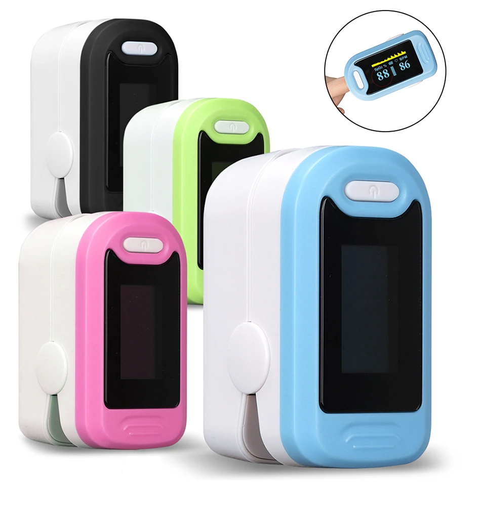 Portable Finger Oximeter Medical Equipment OLED Pulse Oximeter SPO2 PR Apparatus Saturation Meter Home Heart Rate Monitor