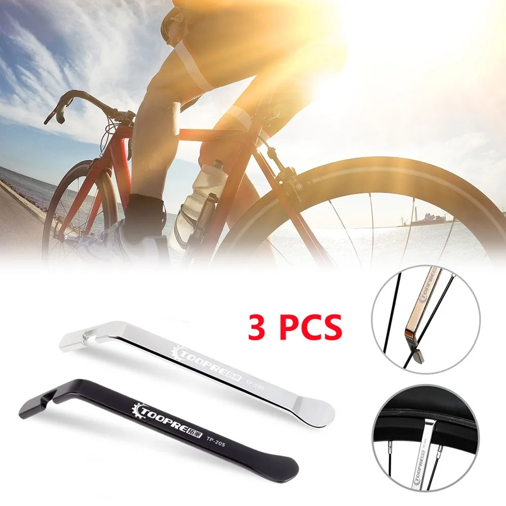 

3pcs Bicycle Tire Lever Tyre Changing Removal Tool Tube Repair Crowbar MTB Road Bike Wheel Remover Pry Bar Bike Accessories