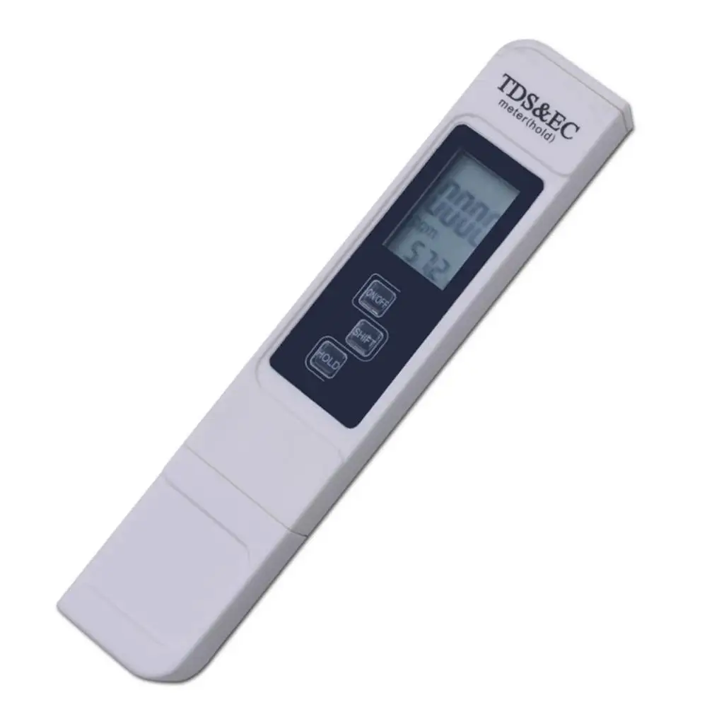 

Portable Digital 3 in 1 TDS/EC/Temp Meter Aquarium Water Quality Purity Conductivity Tester Pen Filter Measuring