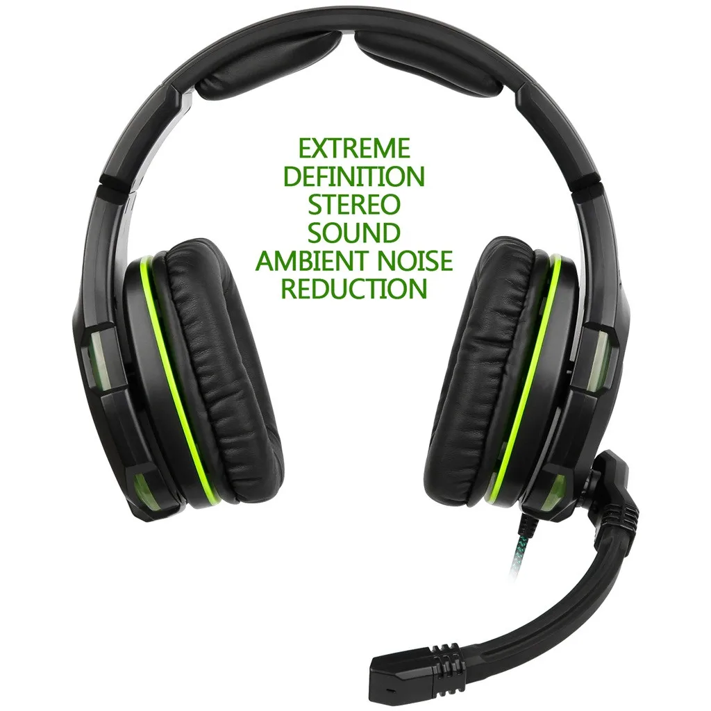 SADES SA938 Wired Gaming 3.5 Headphones With Microphone Stereo Headset For PS4