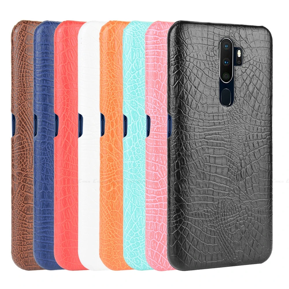 Змеиная крокодиловая задняя крышка для OPPO AX5 AX5s AX7 A1 A1k A3s A5s A7 A8 A71 A71k A73 A75 A79 A83 A91 A31 A5