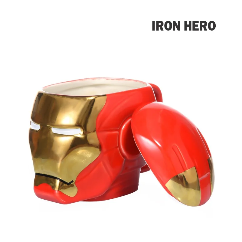 Креативная тема Мстителей массовый объем Ironman Гальваническая керамическая