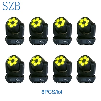 

6x25W Super Beam LED Moving Head Light Washer Effect Light 6 Eyes Stage Bar Effect LED DJ Light 8pcs/lot/SZB-MH0625
