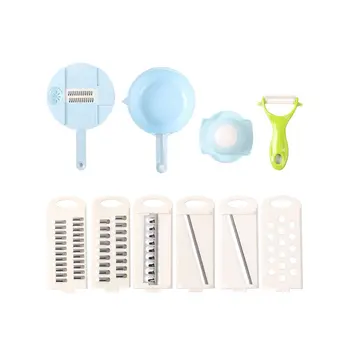 

Multifunction Vegetables Cutter Kitchen Steel Blade Grater Round Mandoline Slicer Potato Slicer Kitchen Gadget