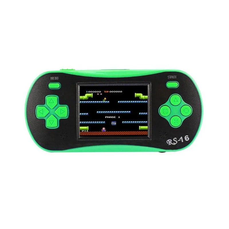 RS 16 Ретро игровая портативная консоль детская головоломка игра 260 в 1 для цветного