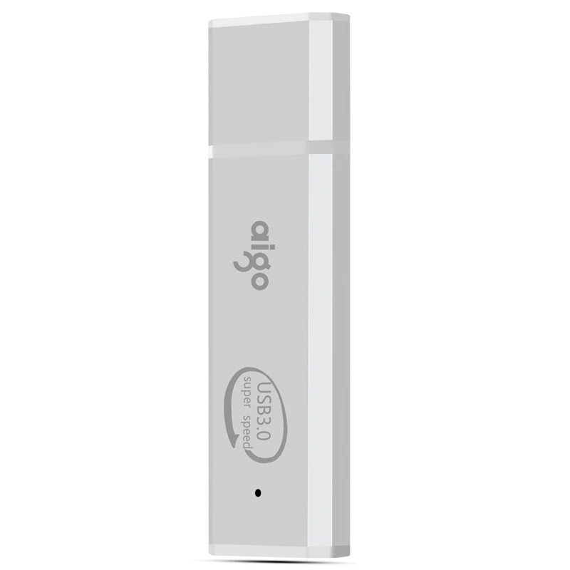 Aigo 32G usb 3,0 высокоскоростной флеш-накопитель светодиодный индикатор pendrive 3,0 Металлический usb флеш-накопитель chiavetta cle usb chiavetta usb