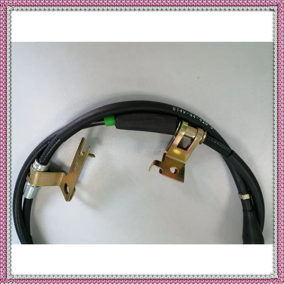 Car accessories rear hand brake release cable for Mazda premacy 1998-2009 fit the drum brake