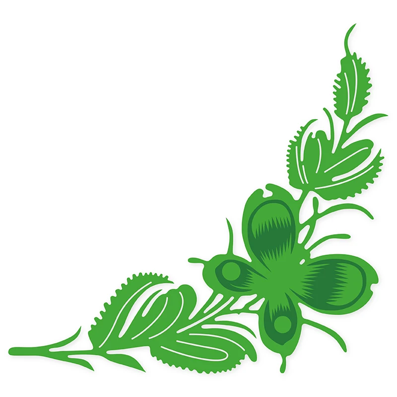 

HamyHo Leaves Branch Frame Metal Steel Cutting Dies For DIY Scrapbooking Paper Card Decorative Embossing Handicraft Die Cuts