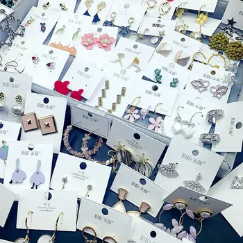 

30 Pairs/lot fashion women earrings lot top quality jewelry earrings wholesale 201105-112