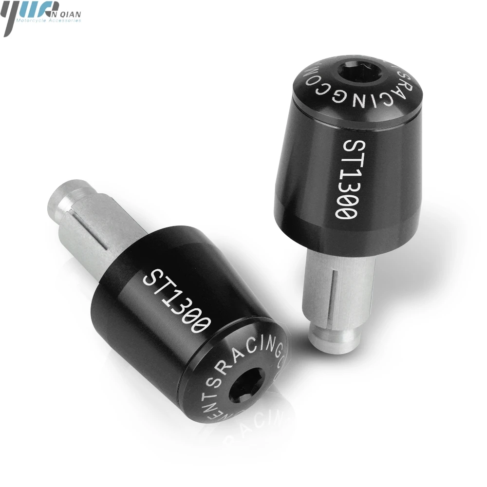 Для Honda ST1300 ST 1300 ST-1300 2003-2007 Аксессуары для мотоциклов 7/" 22 мм руль ручной рукоятки «Грипсы» рожки руля Кепки