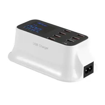 

1pc Phone Charger Multi-port Durable Practical Portable Quick Charging Phone Charging Station Charger for Home Travel