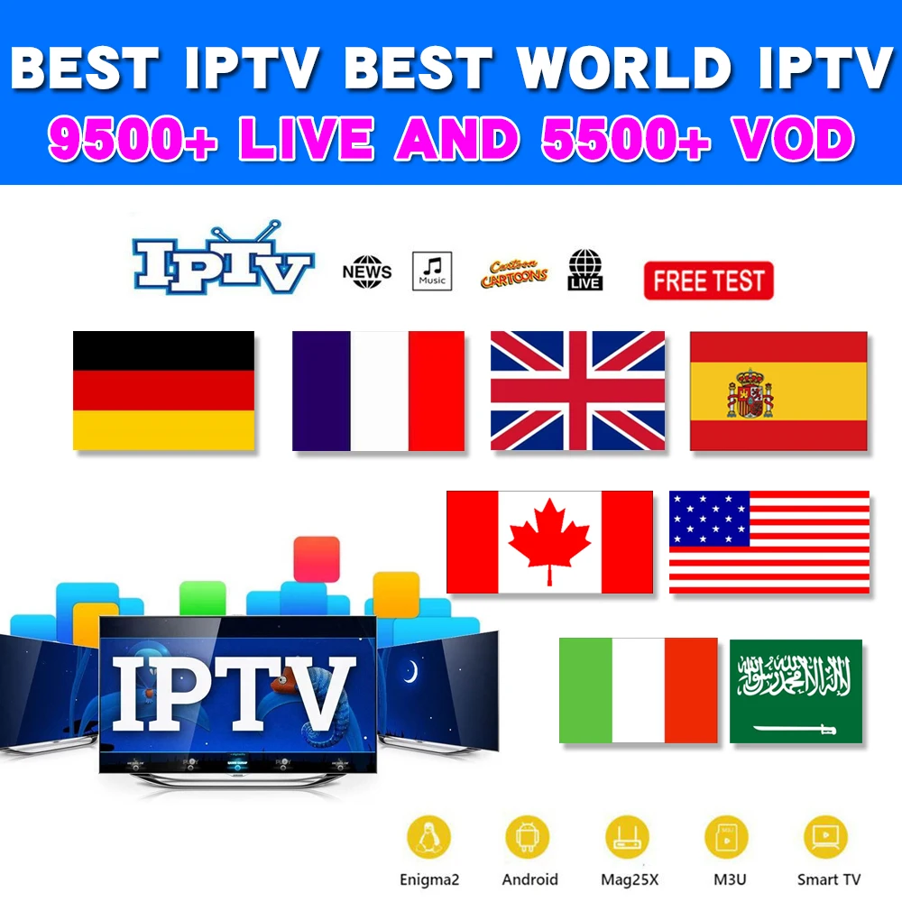 

Iptv europe subscription 1 Year 10000+ Live support Spain Belgium UK Netherlands France iptv subscription smart TV Android box