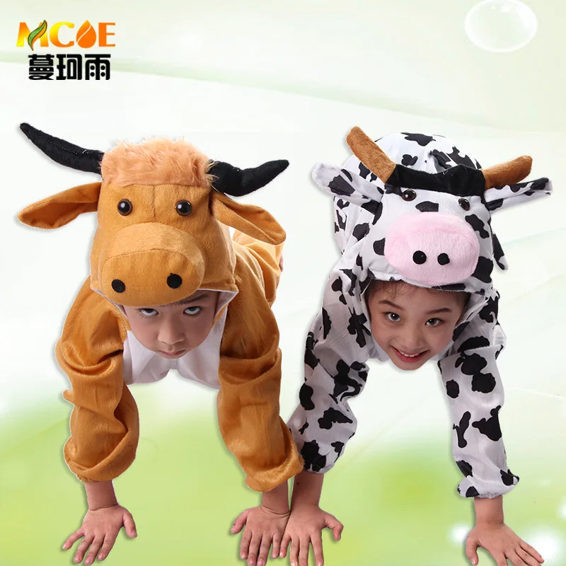 

Big Bad Wolf Children Dinosaur Performance Clothing Chickens CHILDREN'S DAY Animal B Class Kindergarten Cartoon Clothes Performa