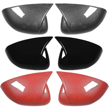 

for Mercedes Benz A Class 2019 2020 CLA 2020 ABS Side Rear View Mirror Cover Trim Horned Style