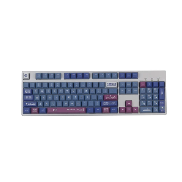 Set di 134 Tasti PBT Topografici Neri 4.0, Keycaps Double Shot con Stampa Laterale Retroilluminata per Tastiere Meccaniche da Gaming  7