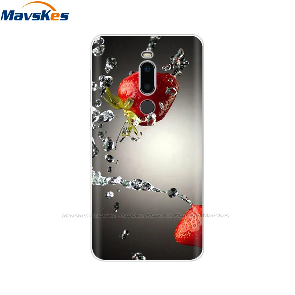 cases for meizu belt Silicone Cover for Meizu M8 Case oft TPU Protective Phone Case Cartoon Flowers Bumper Shell for Meizu M8 Lite M 8 Case Cover Bag best meizu phone case brand Cases For Meizu