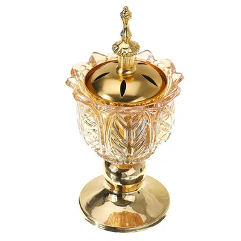 

Arabian Incense Holder for Bakhoor Oud Incense Sticks Cones Home Desk Crafts Stylish Design for Bedroom Office