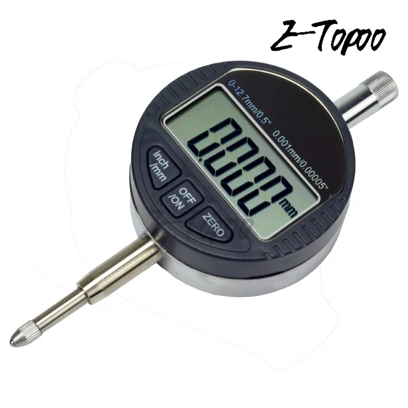 Etopoo натуральный продукт с цифрами цифровой дисплей Gage/Dial Gauge 0,001/0,01 мм 0-12,7/25,4