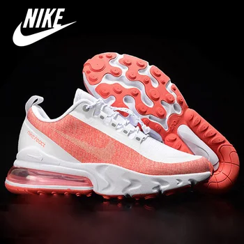 

Nike Original Air Max 270 V2 React Run Utility Jogging Shoes Lightweight Women Leisure Running Shoes Size 36-39