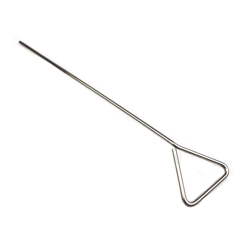 

Stainless Steel Cell Coating Bar Triangular Cell Culture Dish Coated Stick Cell Applicator Spatula Push Plates 10 / PK