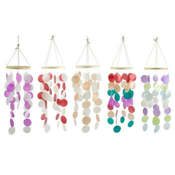 

Handmade Natural Shells Wind Chimes Creative Birthday Gifts Bedroom Balcony Room Windchimes Home Garden Decorations