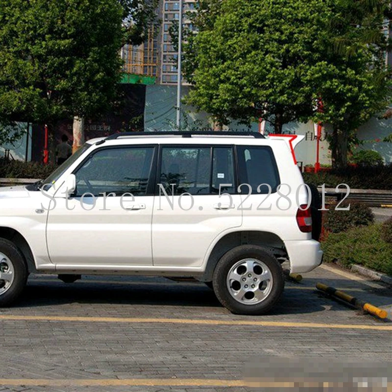 Высокое качество ABS Материал автомобильный спойлер для Mitsubishi Pajero IO 1996-2004 праймер цвет украшение в виде хвостового крыла задний спойлер багажника