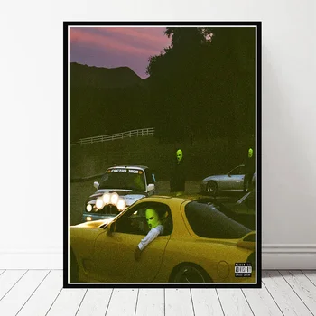 

GX318 Gift Jackboys & Travis Scott Cover 2019 Rap Music Album New Painting Poster Print Canvas Wall Picture For Home Room Decor