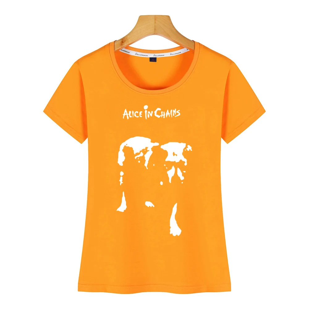 Tops T Shirt Women alice in chains Sexy 