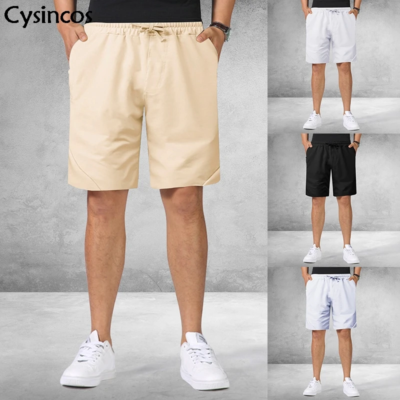 Cysincos новые модные мужские повседневные шорты летние шорты спортивные брюки одежда плюс размер уличные шорты для бега мужские