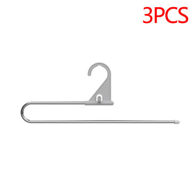Stainless Steel Trouser Hanger Hanging Pants Hangers Room Organizer Pants Clip Wardrobe Storage Rack
